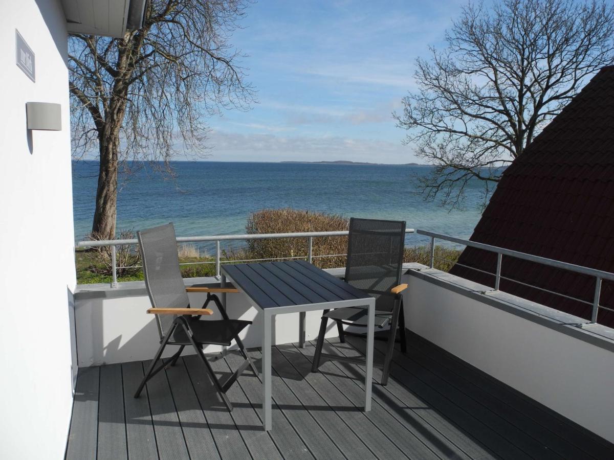 Strandappartement Steinberghaff "Zur Birk" Mit Meerblick Штайнберг Экстерьер фото