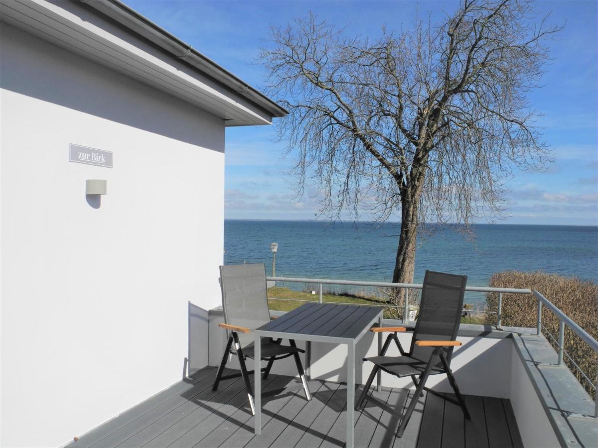 Strandappartement Steinberghaff "Zur Birk" Mit Meerblick Штайнберг Экстерьер фото